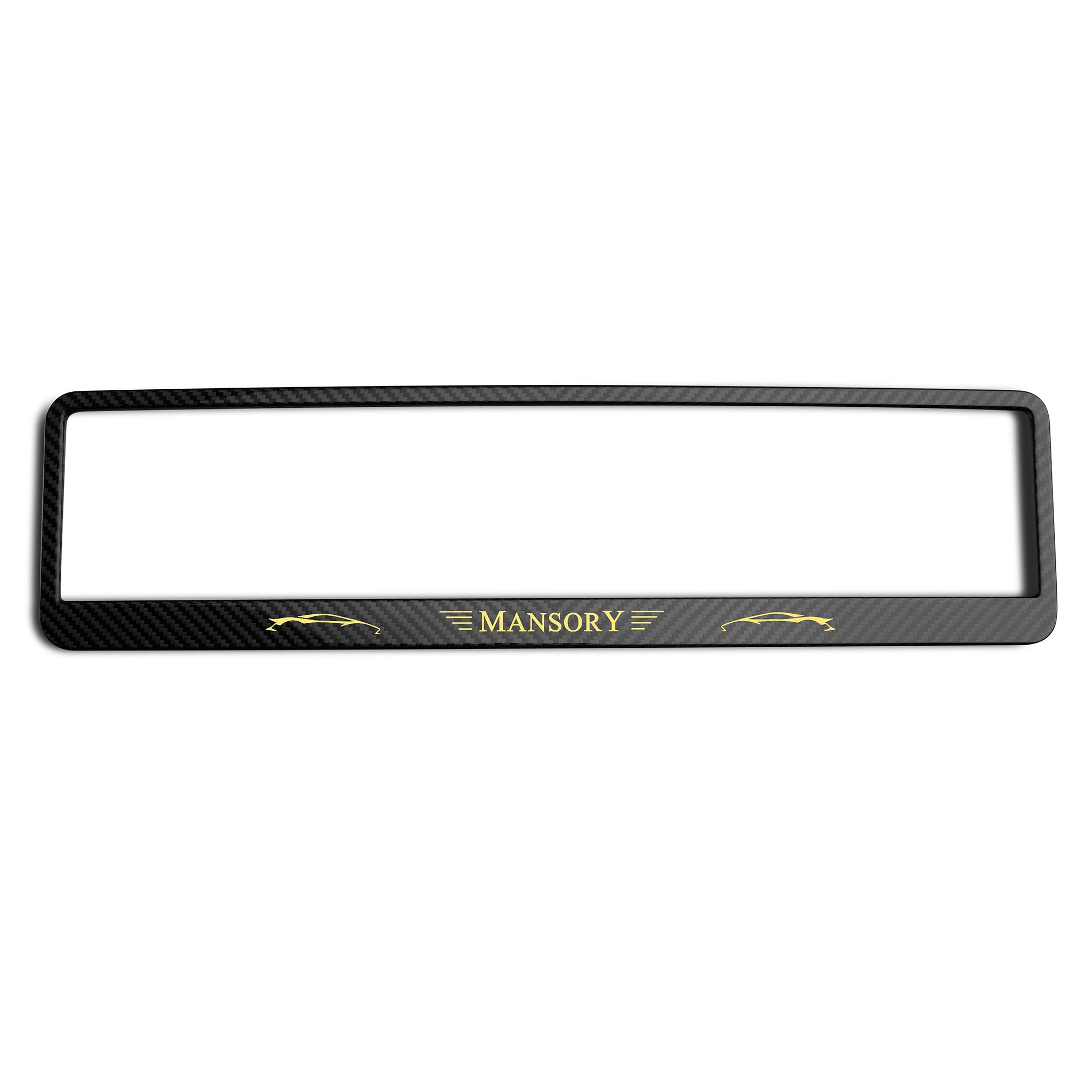 MANSORY Carbon license plate holder– EU / US Edition (One Set)