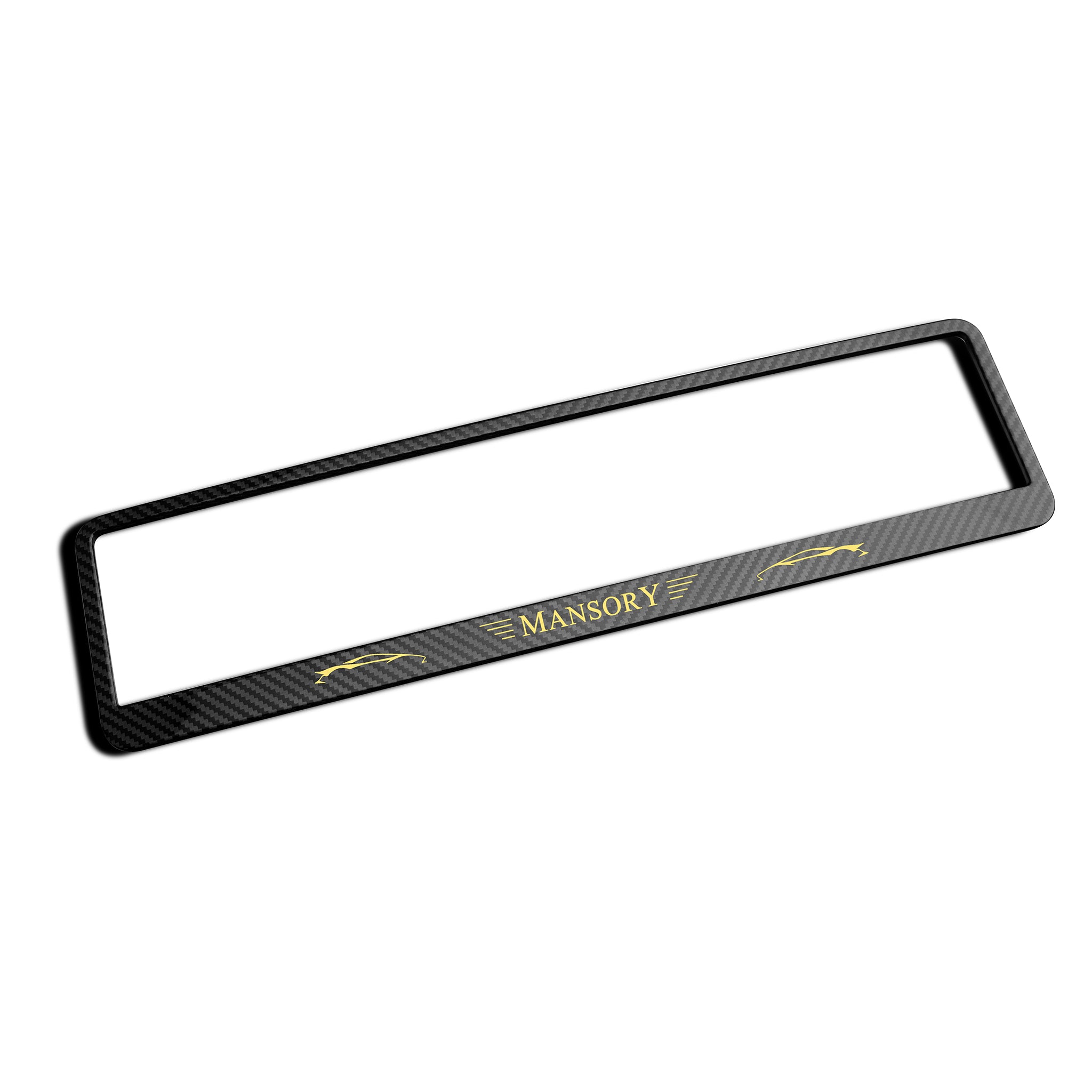 MANSORY Carbon license plate holder– EU / US Edition (One Set)