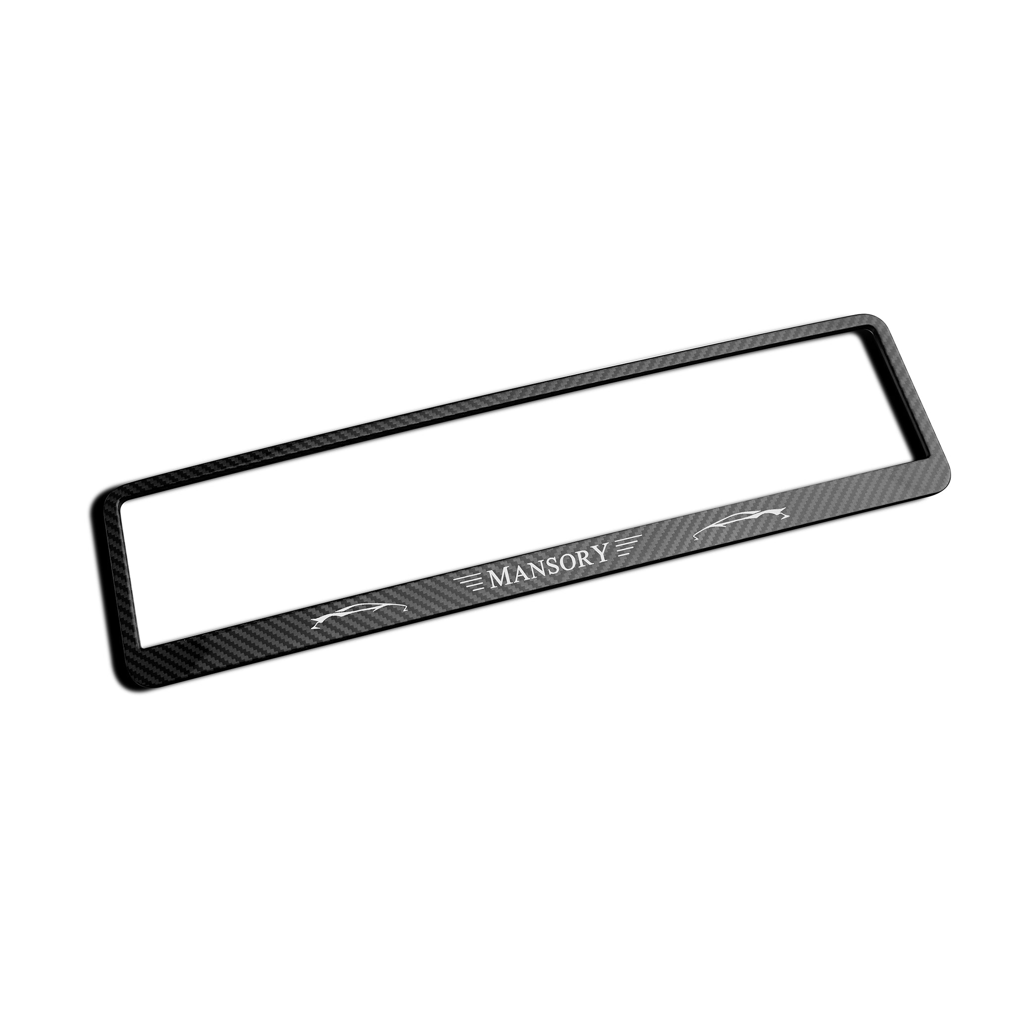 MANSORY Carbon license plate holder– EU Edition (One Set)